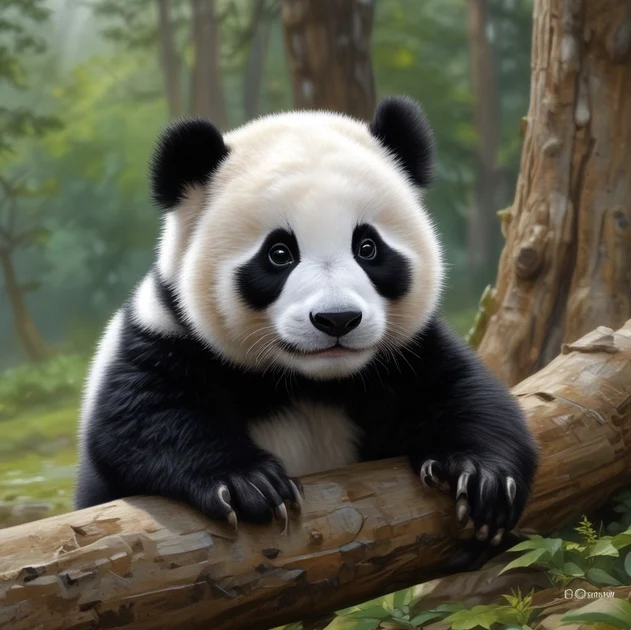 This Baby Panda Looks Harmless—But Its Strength Will Shock You