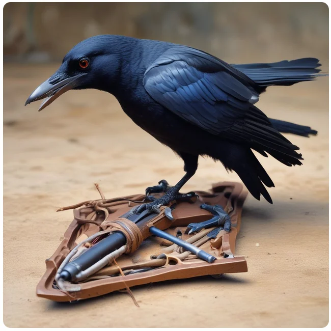 A Bird Species That Uses Tools Like a Tiny Engineer