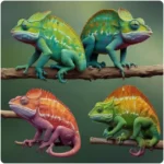 This Chameleon Changes Colors Faster Than Any Camera Can Capture