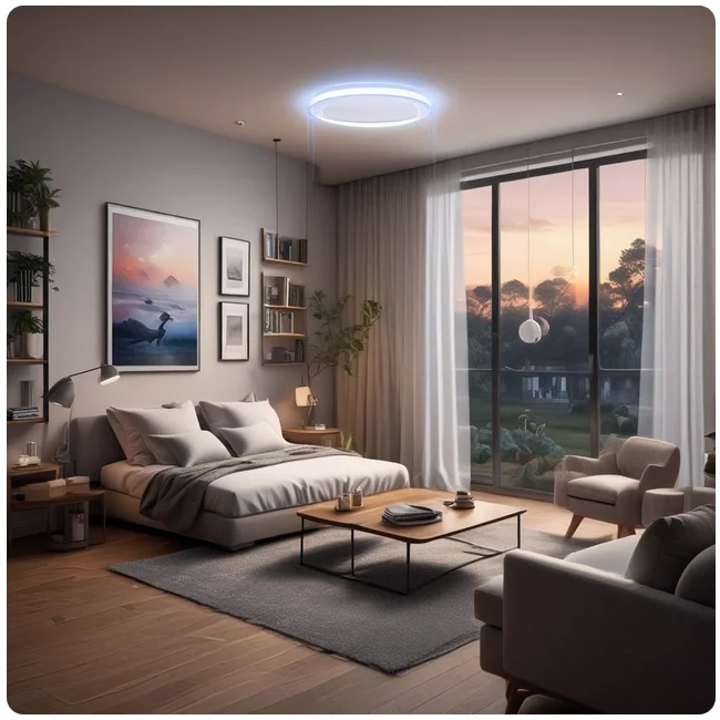 How do smart homes detect emotions or energy levels?