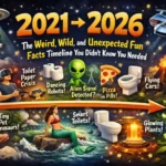 2021 → 2026: The Weird, Wild, and Unexpected Fun Facts Timeline You Didn’t Know You Needed