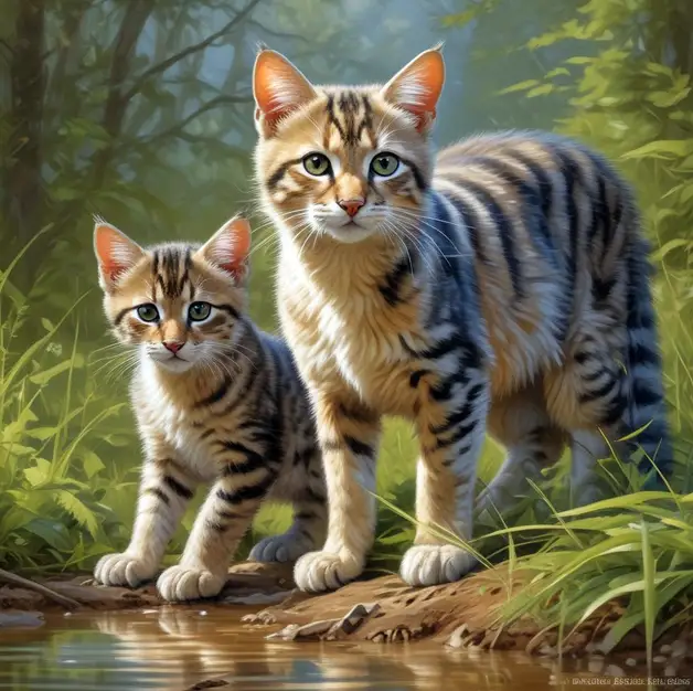 Tiny Kittens That Are Surprisingly Fierce in the Wild