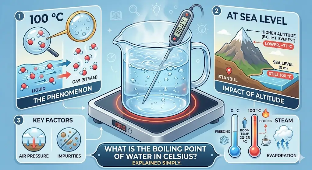 What Is the Boiling Point of Water in Celsius? It’s Simple… Until It Isn’t