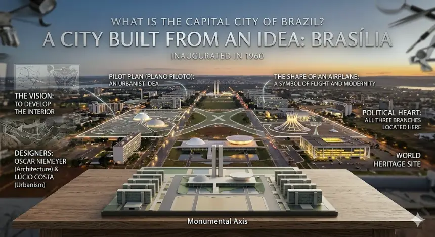 What Is the Capital City of Brazil? A City Built From an Idea